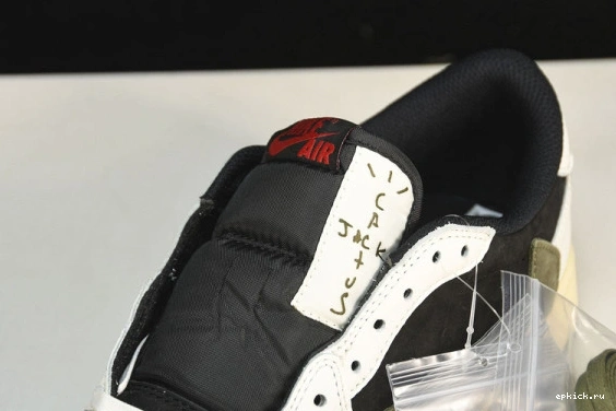 Rep EP Scott DZ4137-106 OG Retro 1 Olive Jordan Low Travis SP 1220